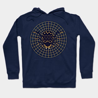 geometrical spider Hoodie